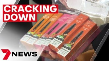 Compliance officers have seized more than 1000 illegal nicotine vapes in SA | 7NEWS