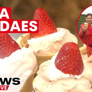 7NEWS reveals the secrets behind the Ekka's famous strawberry sundaes | 7NEWS