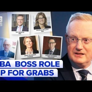 The role of Reserve Bank boss is up for grabs with Philip Lowe's term soon to end | 9 News Australia