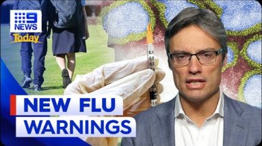 Surge in influenza among children | Health News | 9 News Australia