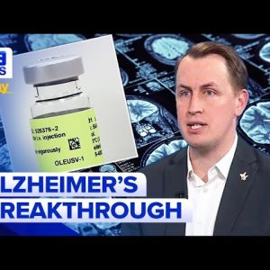 US approves drug that slows cognitive decline | 9 News Australia