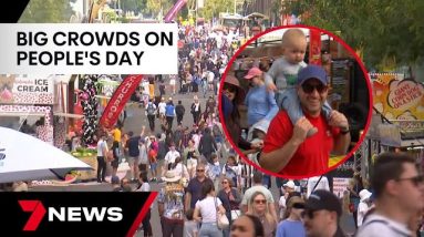 Bumper crowds pack the Ekka for People's Day 2023 | 7NEWS