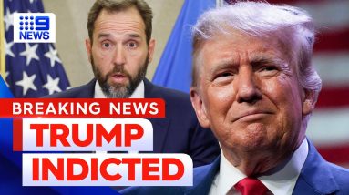 Donald Trump indicted over 'plot to overturn election' | 9 News Australia