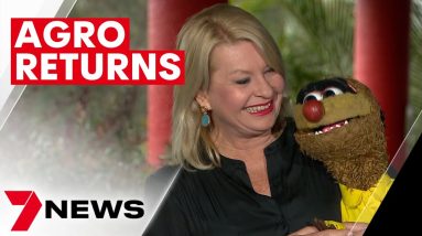 Famous puppet Agro makes a comeback with Ranger Stacey | 7NEWS