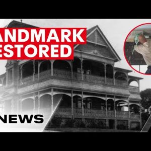 Lamb House's multi-million-dollar renovation nearing completion at Kangaroo Point | 7NEWS