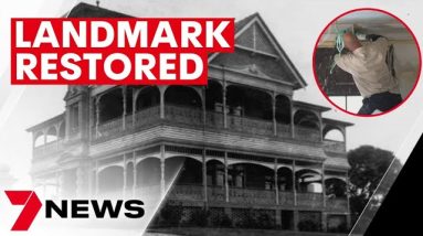 Lamb House's multi-million-dollar renovation nearing completion at Kangaroo Point | 7NEWS