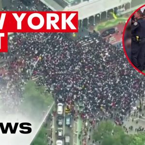 Influencer to blame for New York City riot | 7NEWS
