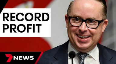 Qantas announces record-breaking multi-billion dollar profit | 7NEWS