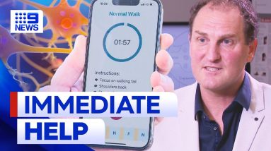 New walking app set to make a difference for Parkinson's disease sufferers | 9 News Australia