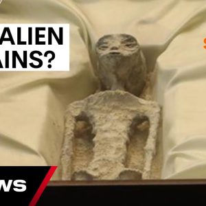 Congressional hearing in Mexico presents mummified 'alien' remains | 7NEWS