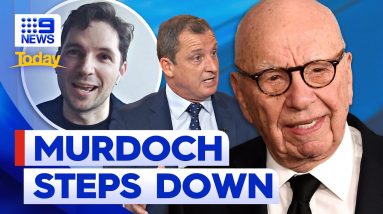 Rupert Murdoch is stepping down as chair of Fox and News Corp | 9 News Australia