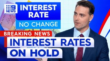 RBA keeps interest rates on hold | 9 News Australia