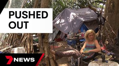 People sleeping rough in tent cities pressured to move on before Christmas | 7 News Australia