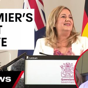 Annastacia Palaszczuk reveals who she's endorsing as new Queensland Premier | 7 News Australia