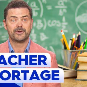 Students encouraged to learn from home amid a critical teacher shortage | 9 News Australia