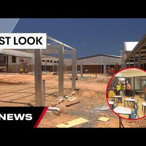 First look into new classrooms at Redland Bay | 7 News Australia