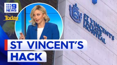 Investigation underway into St Vincent’s Health cyber attack | 9 News Australia