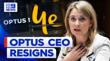 Optus CEO resigns in wake of outage | 9 News Australia