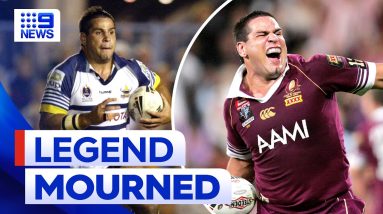 Queensland NRL great Carl Webb dies aged 42 | 9 News Australia