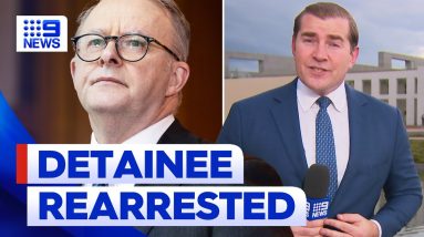 Fifth released detainee rearrested following High Court decision | 9 News Australia