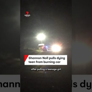 Shannon Noll pulls dying teen from burning car