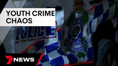 Queensland police targeted by youth criminals in another night of crime | 7 News Australia