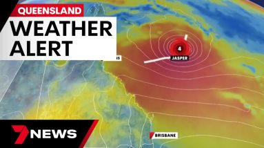 Tropical Cyclone Jasper intensifies | 7 News Australia