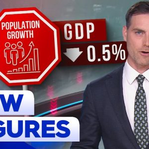 New figures show the Australian economy is slowing fast | 9 News Australia