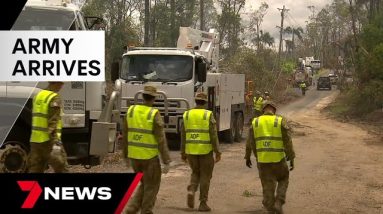 Army arrives in South East Queensland to help with storm recovery | 7 News Australia