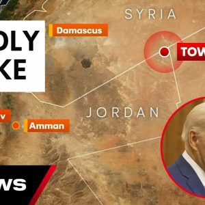 Joe Biden vows America will respond after soldiers killed in Jordan drone strike | 7 News Australia