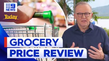 Albanese touches on supermarket code of conduct review update | 9 News Australia