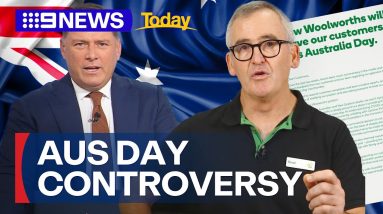 Woolworths boss defends decision to not sell Australia Day merch | 9 News Australia