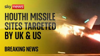 BREAKING: UK & US conduct new strikes on Houthi military targets