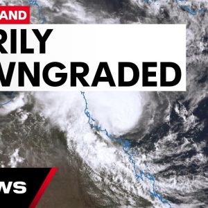 Cyclone Kirrily downgraded after lashing coast | 7 News Australia
