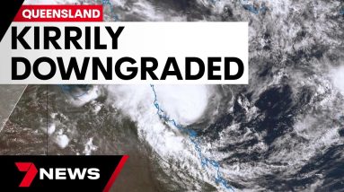 Cyclone Kirrily downgraded after lashing coast | 7 News Australia