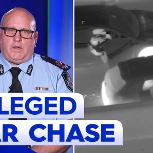 Brisbane teens allegedly livestream police chase across city | 9 News Australia