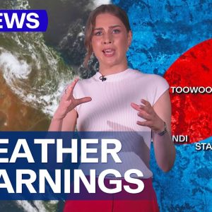 South-east Queensland to be hit by extreme weather system | 9 News Australia