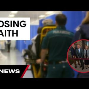 Increasing number of Queenslanders losing faith in health system | 7 News Australia