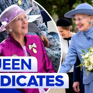 Queen Margrethe abdicates throne | 9 News Australia