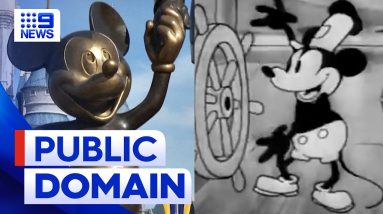 Disney loses copyright protection of original Mickey Mouse | 9 News Australia