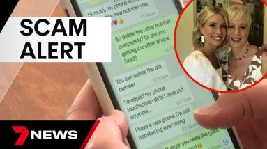 “Hi Mum” scammers using new technology to target Australian families | 7 News Australia