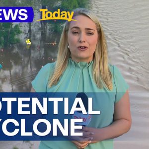 Third potential cyclone could be forming off Queensland coast | 9 News Australia