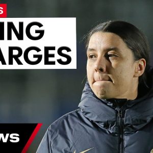 Matildas Captain Sam Kerr faces criminal charges in London | 7 News Australia