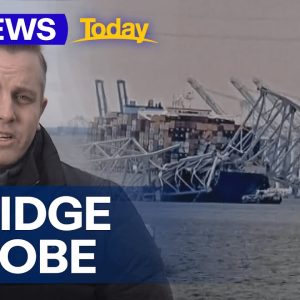 Baltimore bridge collapse probe expected to take years to conclude | 9 News Australia