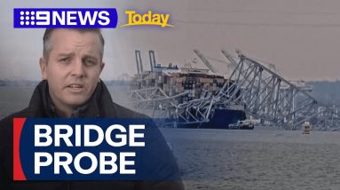 Baltimore bridge collapse probe expected to take years to conclude | 9 News Australia