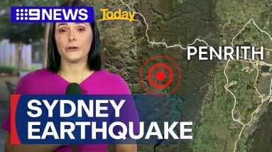 Magnitude 3.6 earthquake hits Sydney’s west | 9 News Australia