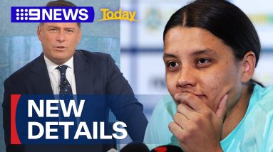 Matildas star Sam Kerr’s alleged slur revealed | 9 News Australia