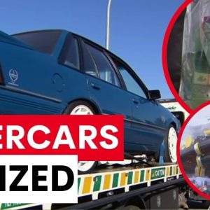 Dozens of supercars seized in a big police raid across Melbourne’s north | 7 News Australia