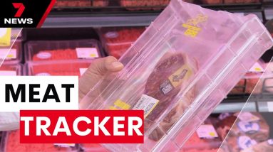 Major supermarket chain rolling out GPS trackers on high-end meat | 7 News Australia