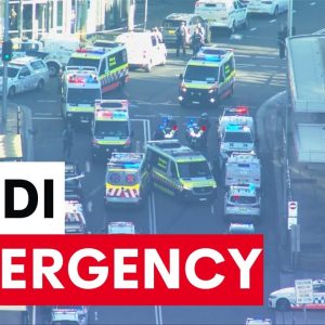 Emergency situation unfolds in Bondi Westfield | 7 News Australia